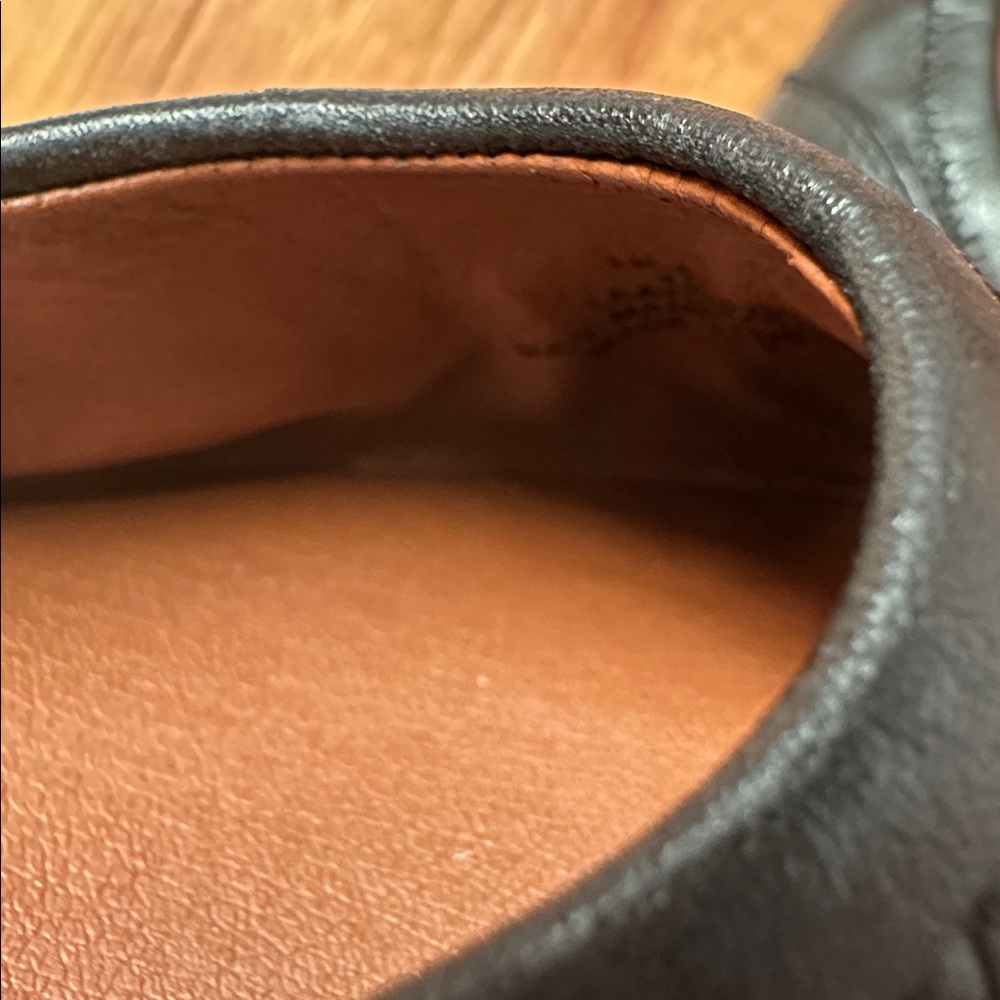 Lucky Brand Women's Black Leather Ballet Flats - Picture 8 of 12